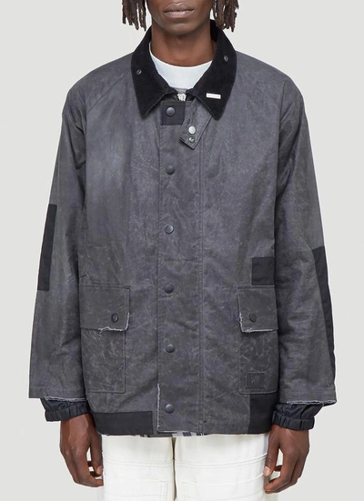 Eytys August Panelled Jacket In Grey