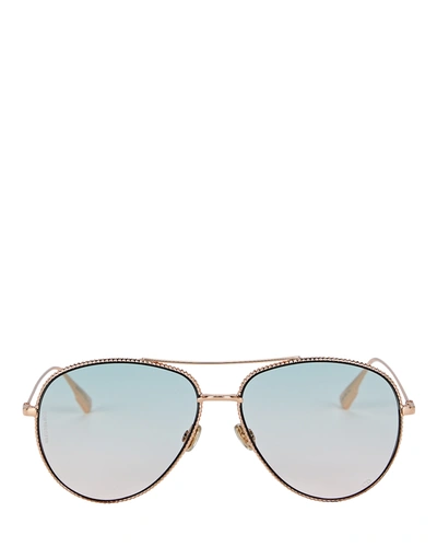 Dior Society Aviator Sunglasses In Multi