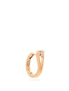 Repossi Women's Serti Inversé 18k Rose Gold & 0.2 Tcw Diamond Single Hoop Earring In Metallic