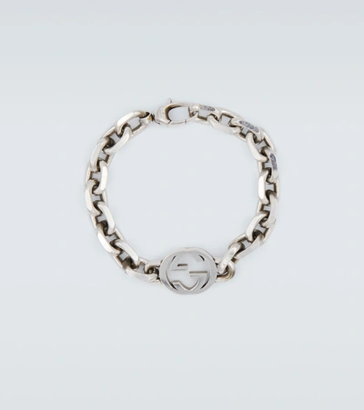 Gucci Gg Chain Bracelet In Silver