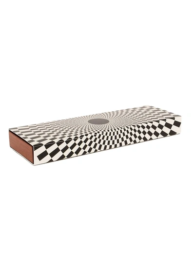 Fornasetti Optic Print Case In Black