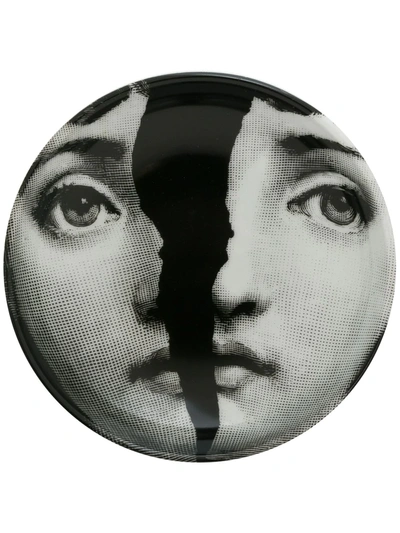 Fornasetti Rip Dish In Black