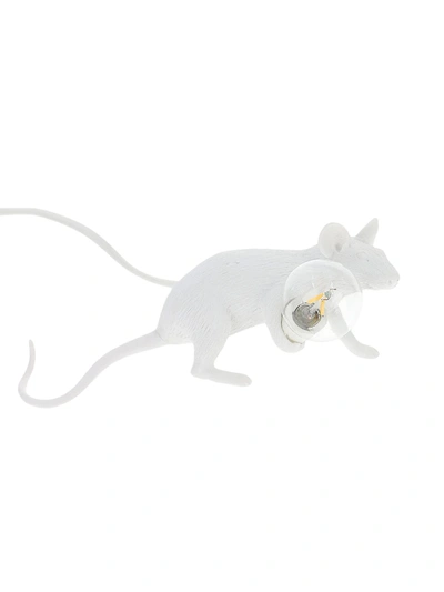 Seletti Mouse Lying Lamp In White