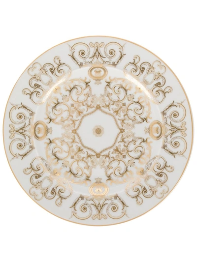 Versace Home Medusa Gala Plate In White