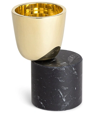 Skultuna Streamers 40 A Candle Holder In Black