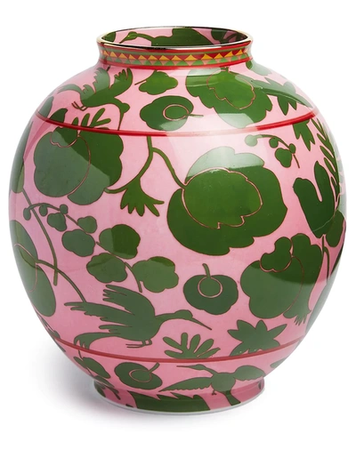 La Doublej X Ancap Wildbird Bubble Vase (23cm) In Multicolor