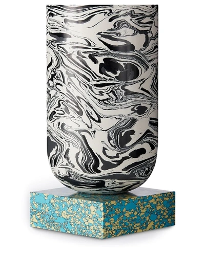 Tom Dixon Swirl Medium Vase In Black