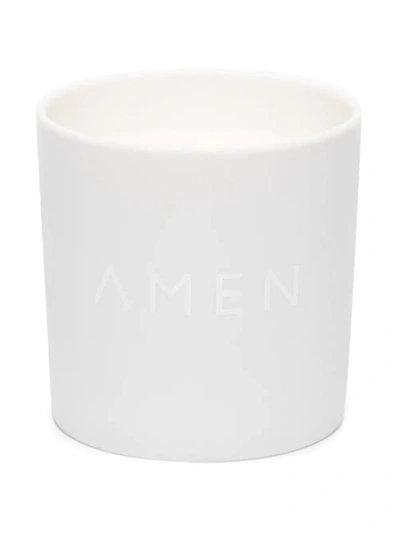 Amen Candles White Chakra 04 Roses Scented Candle