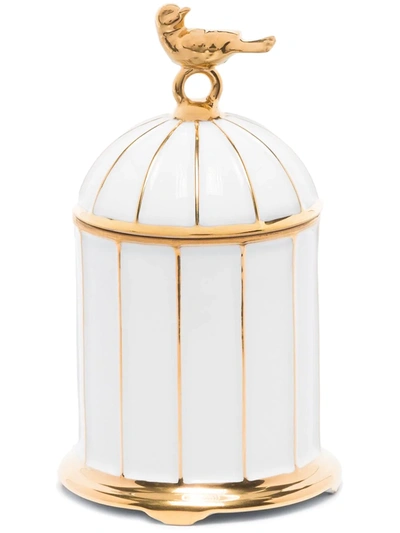L'objet Birdcage Single-wick Candle In White