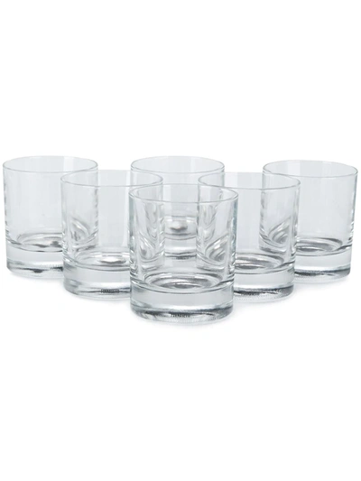 Fornasetti Occhio & Bocca Glasses Set In Neutrals