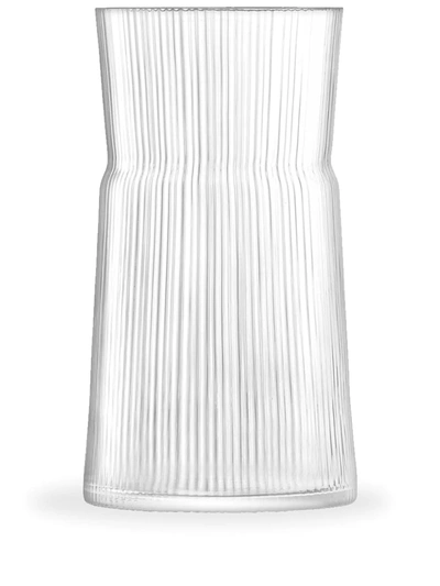 Lsa International Gio Line Vase (28.8cm) In Clear