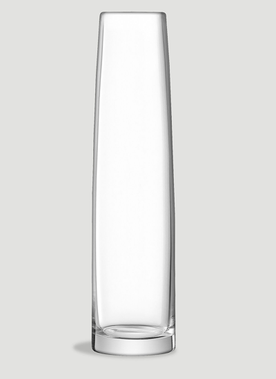 Lsa International Stems Large Glass Vase In Transparent
