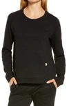 Ugg Hallidie Fleece Pullover In Black