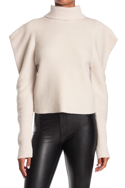 A.l.c Maura Wool & Cashmere Turtleneck Sweater In Off White