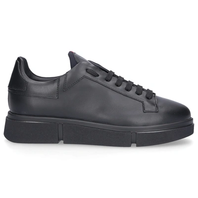 V Design Low-top Sneakers Wsr05 Calfskin In Black