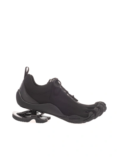 Balenciaga Sneakers Toe Lace-up Vibram In Black