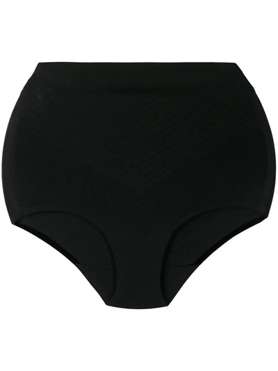 Wolford 3w Control High-rise Briefs In Black