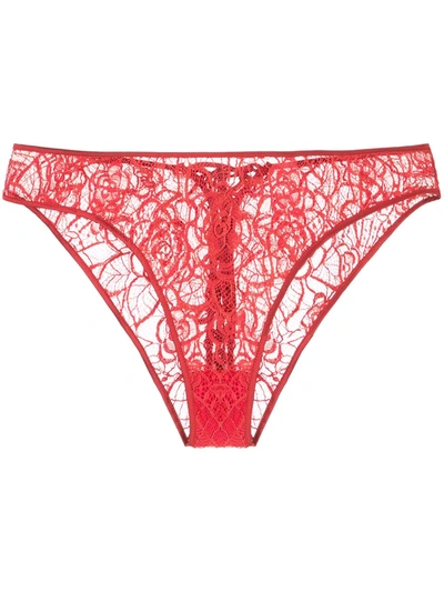 Kiki De Montparnasse Coquette Brief In Red