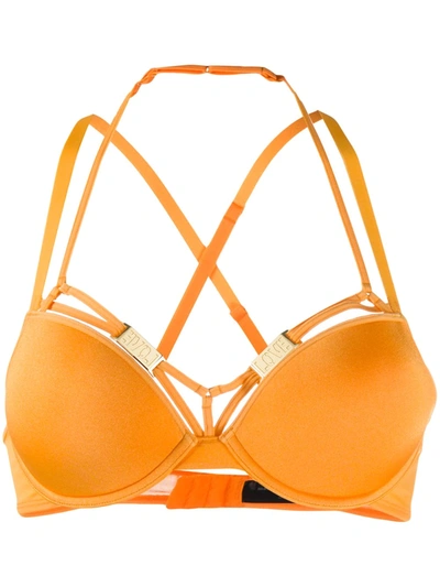 Marlies Dekkers Free Love Push-up Bra In Orange