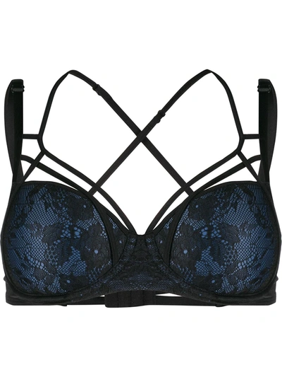 Marlies Dekkers The Art Of Love Balcony Bra In Blue