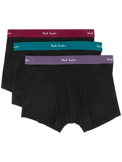 Paul Smith Logo Band Boxers In Black