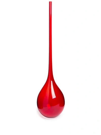 Nasonmoretti Bolle High Vase In Red