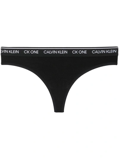 Calvin Klein Underwear Logo Print Things In Black