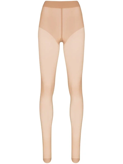 Wolford Neutral Pure 10 Tights In Nude