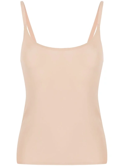 Chantelle Stretch Spaghetti Strap Camisole Top In Neutrals