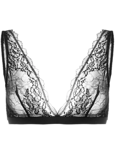 Wacoal Perfection Lace Bralette In Grey