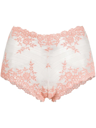 Wacoal Embrace Lace Shorty Knickers In Pink