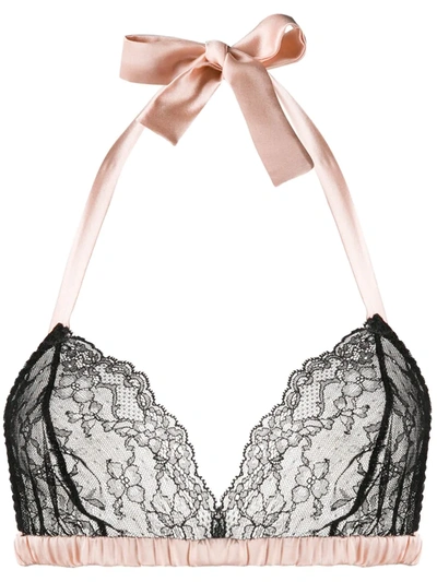 Gilda & Pearl Cherie Lace Bra In Pink