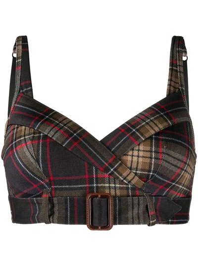 Marlies Dekkers The Detective Plunge Balcony Bra In Brown