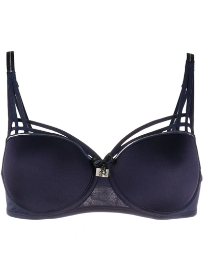 Marlies Dekkers Dame De Paris Balcony Bra In Blue