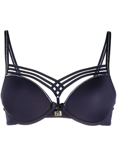 Marlies Dekkers Dame De Paris Push-up Bra In Blue