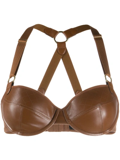 Marlies Dekkers Femme Fatale Balcony Bra In Brown