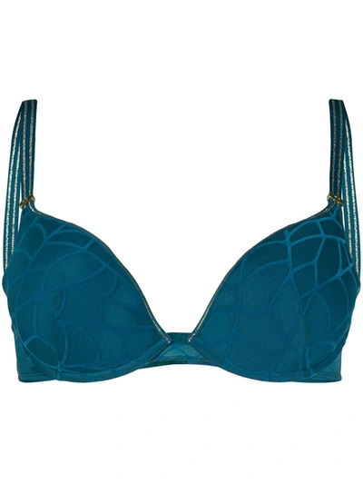 Marlies Dekkers The Adventuress Push Up Bra In Blue