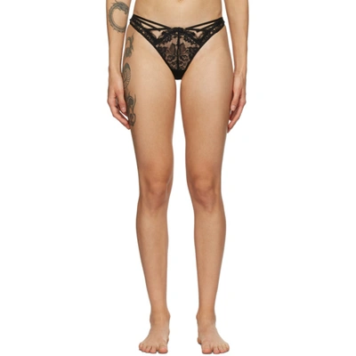 Agent Provocateur Black Essie Thong