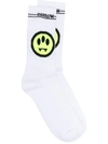 Barrow Graffiti Knee High Socks In White