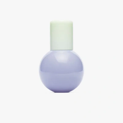 Anna Karlin Purple And Green Bedside Carafe In Violett