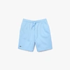 Lacoste Men's Sport Tennis Fleece Shorts - Xxl - 7 In Blue