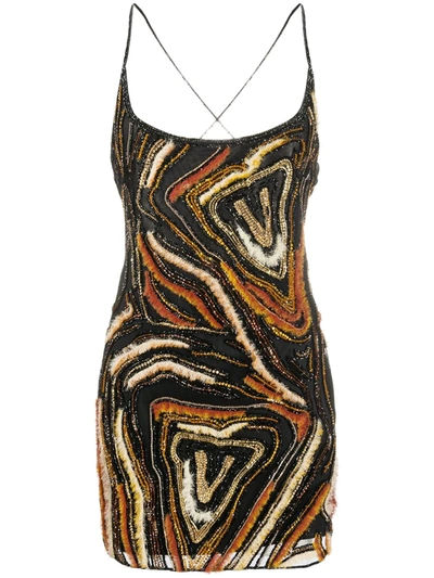 versace embroidered dress Embroidered Silk Midi Evening Dress Green