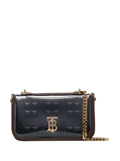 Burberry Black Lola Mini Quilted Leather Cross Body Bag