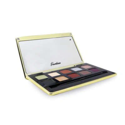 Guerlain Limited Edition Holiday Eyeshadow Palette In Gold Tone,rainbow