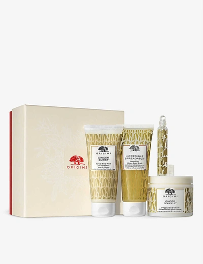 Origins Ginger Goodness Bath And Body Set