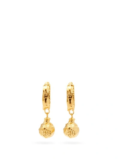 Alighieri Fragments On The Shore 24ct Gold-plated Earrings