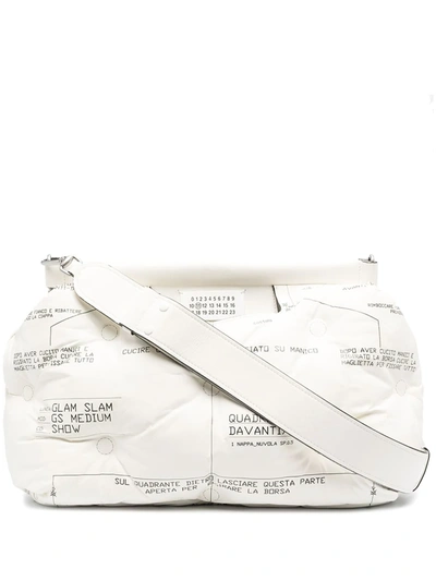 Maison Margiela Glam Slam Clutch Bag In White