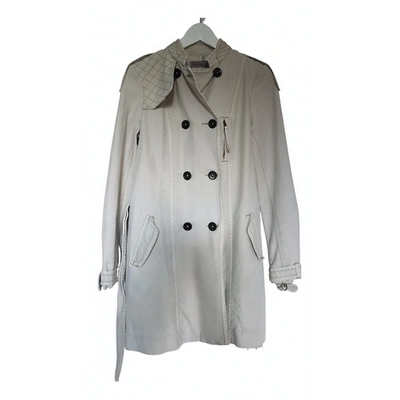 Pre-owned Zadig & Voltaire Trench Coat In Grey