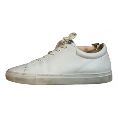 Pre-owned Zadig & Voltaire White Leather Trainers