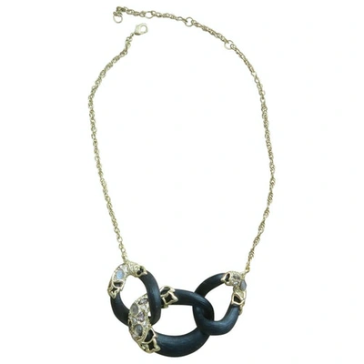 Pre-owned Alexis Bittar Necklace In Gold